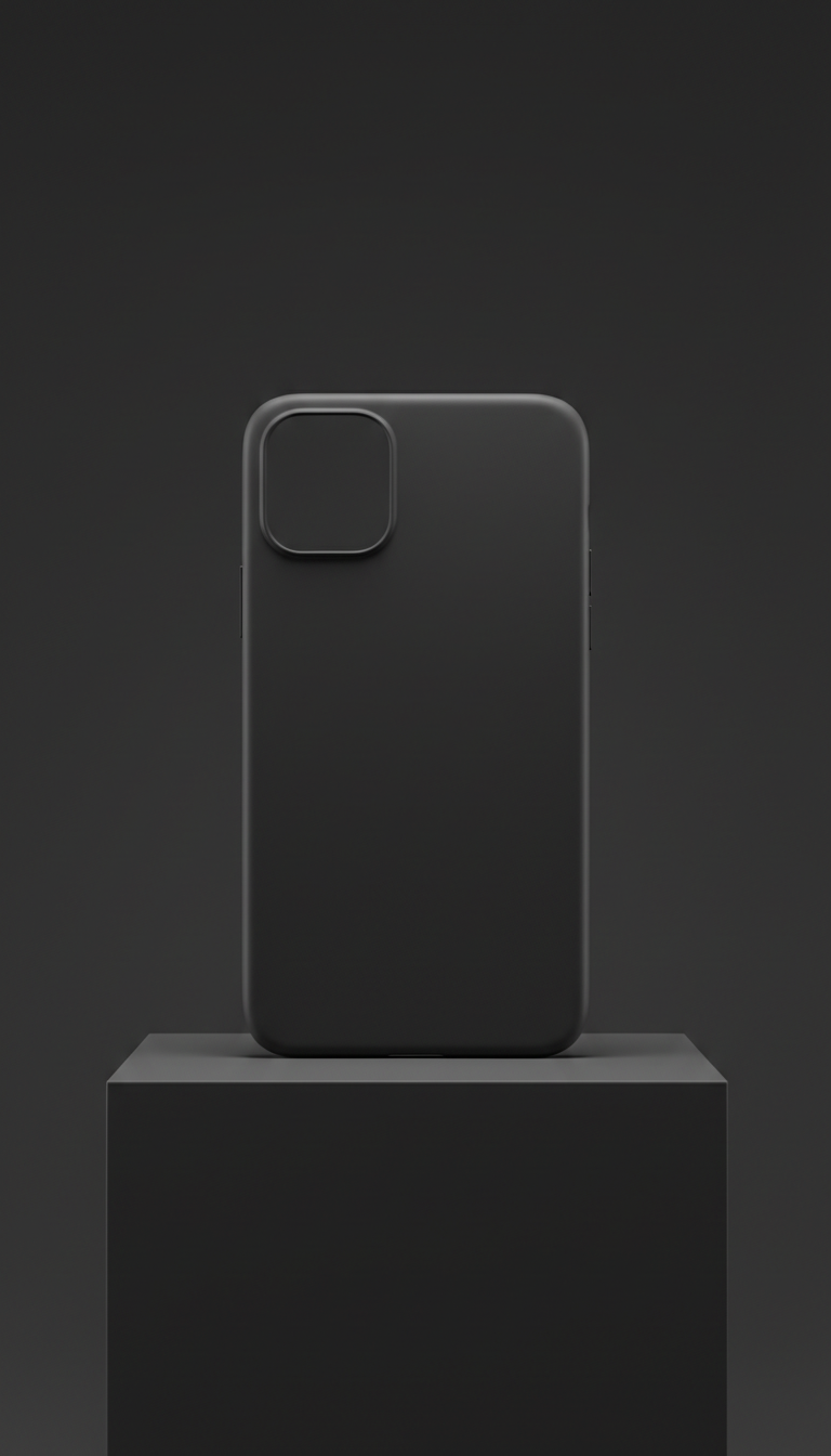 Phone Case Deep Graphite mit Soft-Touch-Finish